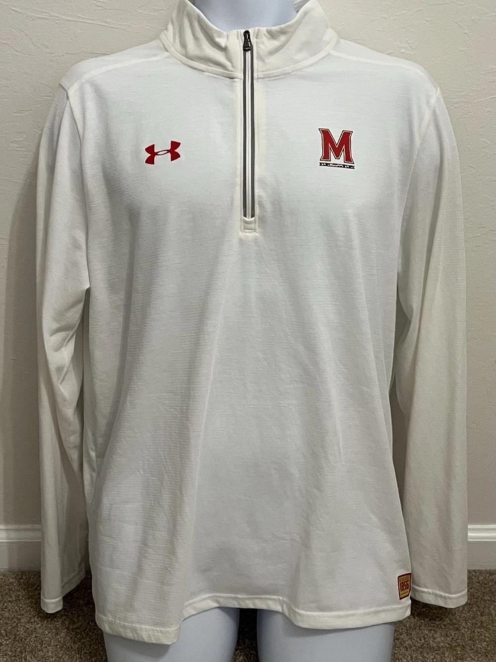 UNDER ARMOUR MENS MARYLAND TOP SIZE LARGE